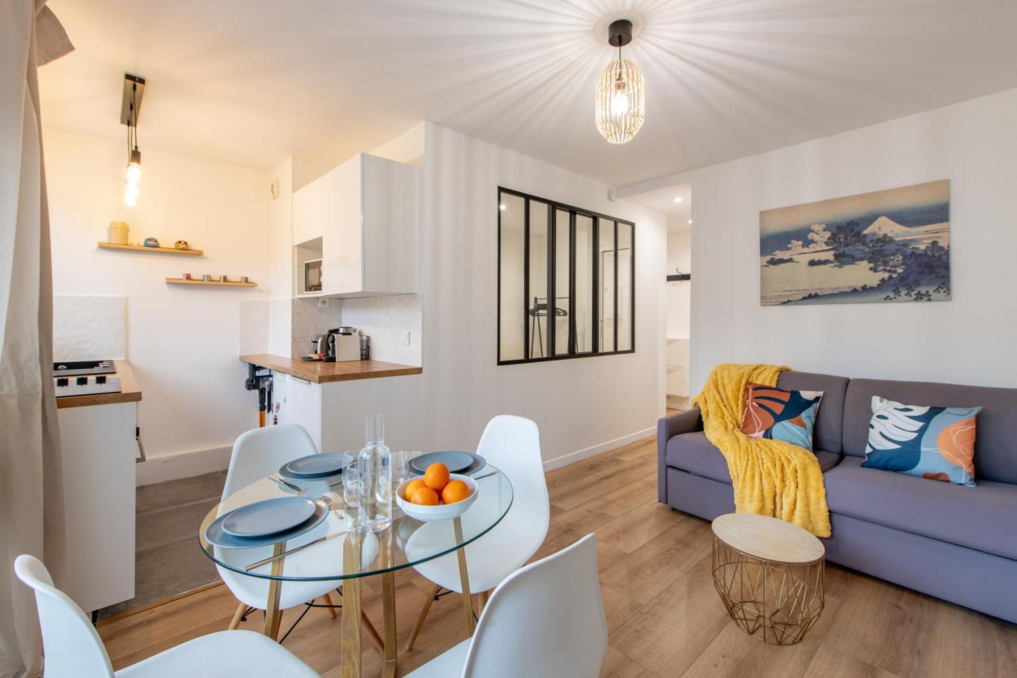 Amazing - Location Near The Metro, Modern Amenities And Style Appartement *